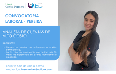 Analista de Cuentas de Alto Costo