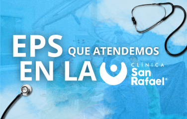 Éstas son las EPS que antendemos en la clínica San Rafael